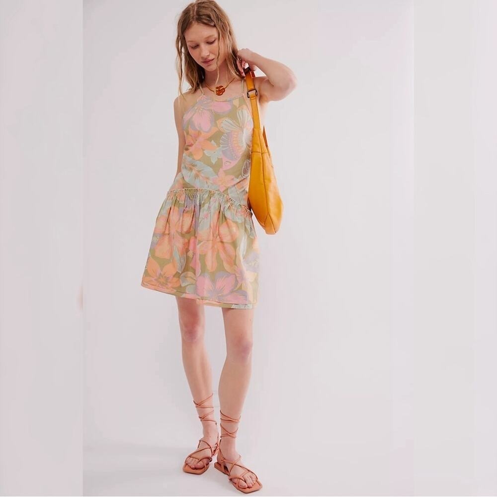 Free People Deserted Island Mini Dress XS NWOT‎ - Picture 5 of 8